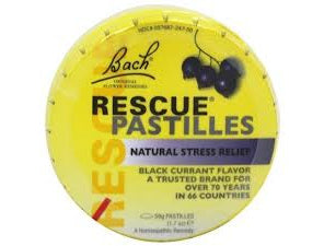 BACH Rescue Pastilles B/Currant 50g