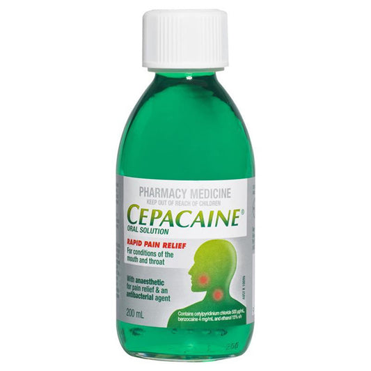 Cepacaine Oral Solution 200ml