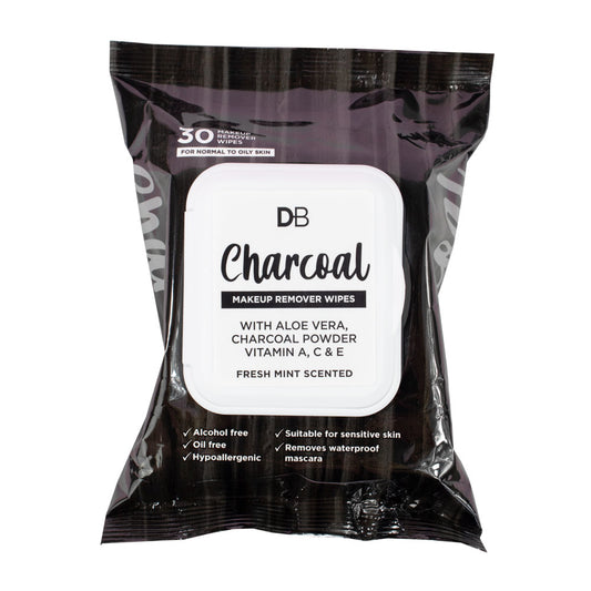 DB Blank Canvas Charcoal Wipes 30pk