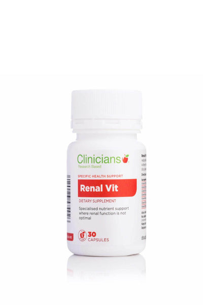 Clinicians Renal Vit 30 Capsules