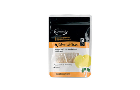 Comvita Childrens Lemon & Honey Lollipops 10s