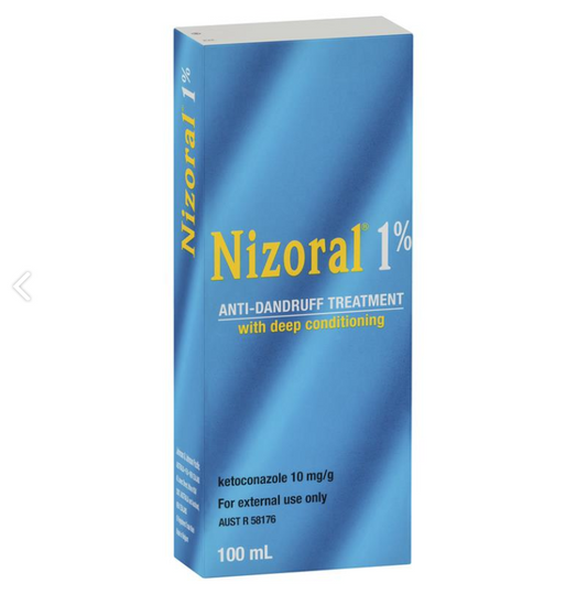 NIZORAL Shampoo 1% Blue 100ml
