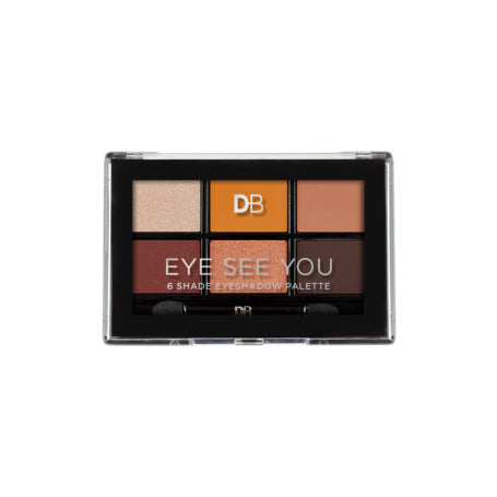 DB Eye See You 6 Shade Eyeshadow Palette - Fired Up