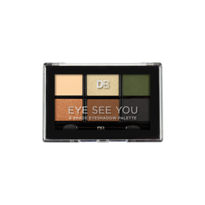 Designer Brands Eye See You 6 Shade Eyeshadow Palette - Kah-Keen