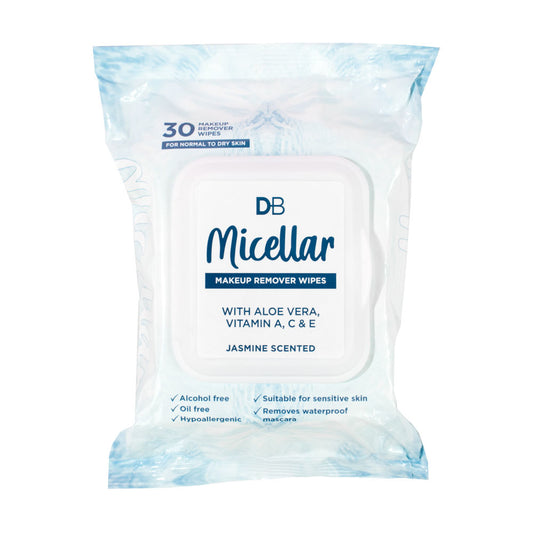 DB Blank Canvas Micellar Wipes 30pk