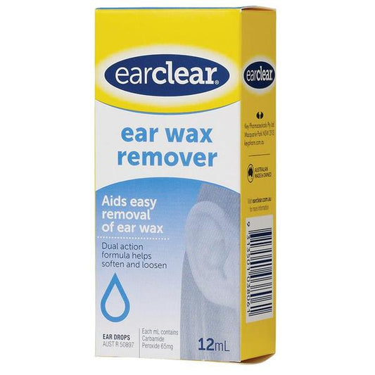 Earclear Wax Removal Drops 12ml