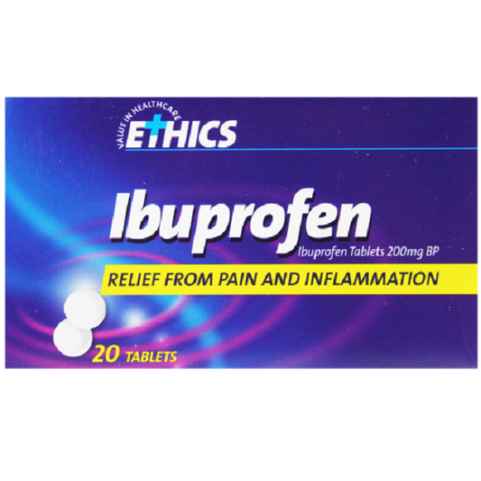 ETHICS Ibuprofen 200mg F/Coat 20tab