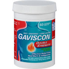 Gaviscon Double Strength Peppermint Chew 60Tab