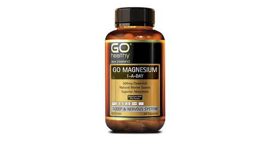 GO Magnesium 1-A-Day 500mg 60caps