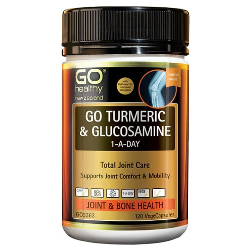 GO Turmeric + Glucosamine 1ADay 150 Cap