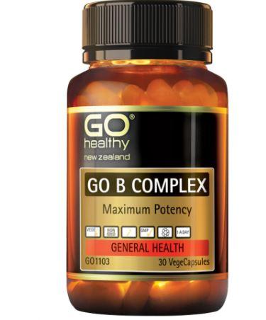 GO B Complex Capsules 30