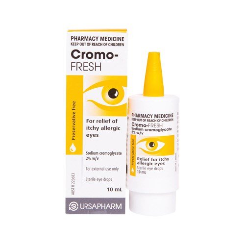 Cromo-Fresh 20mg/mL Eye Drops 10ml