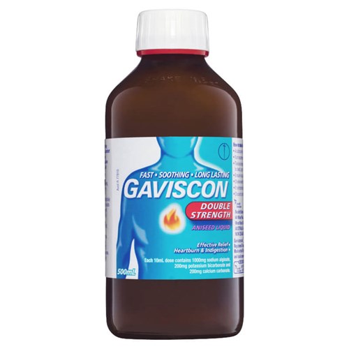 Gaviscon Double Strength Aniseed Liquid 500ml