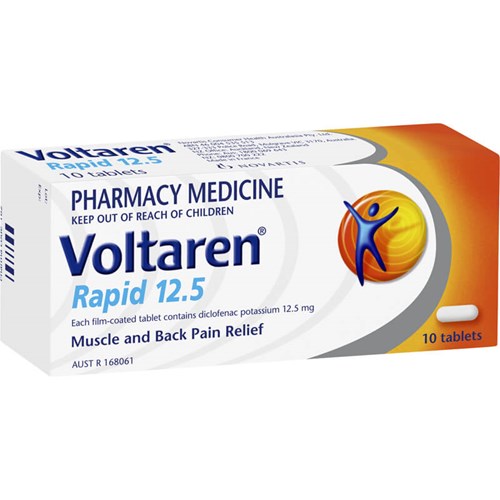 Voltaren Rapid Tabs 12.5mg 10s :