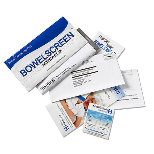 Bowelscreen Aotearoa Bowel Screening Test Kit