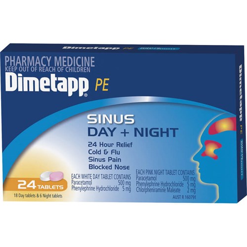 Dimetapp PE Sinus Day & Night 24