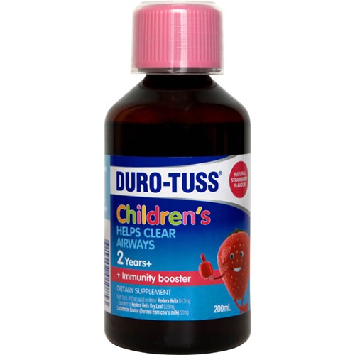 Duro-Tuss Children's Ivy Leaf Extract Strawberry Liquid 200ml