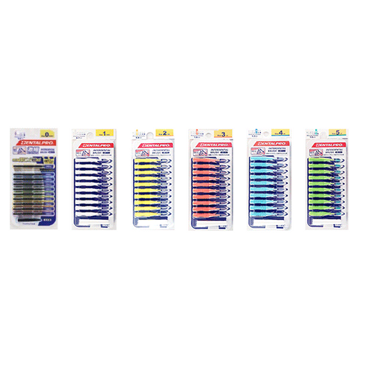 Dentalpro I-Shaped Interdental Brush Size 4 Blue