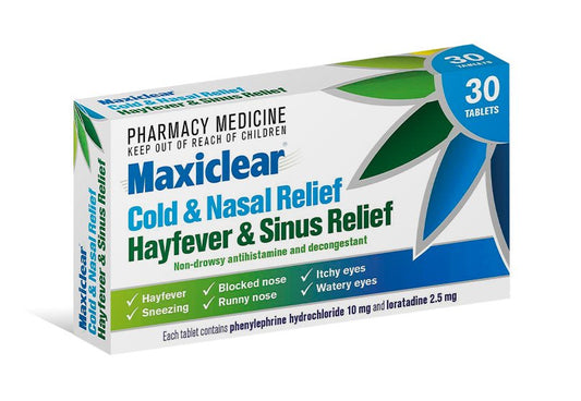 Maxiclear Chesty Cough 8mg Tabs 30s
