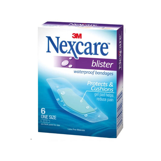 Nexcare Waterproof Blister Plasters 6 Pack