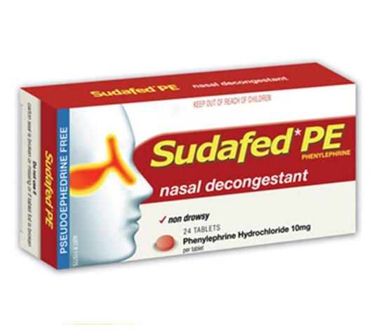 SUDAFED PE Nasal Decongestant 24