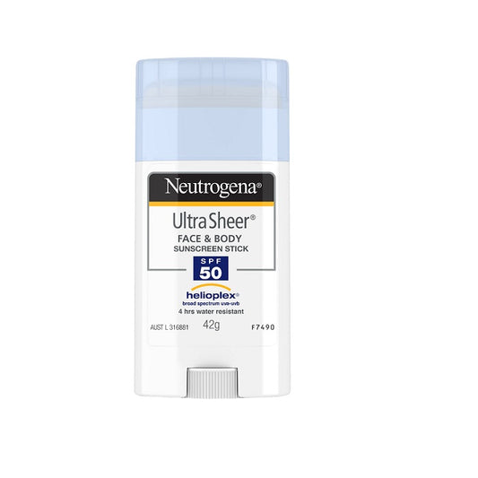 Neutrogena Ultra Sheer Face & Body Sunscreen Stick SPF50 40ml