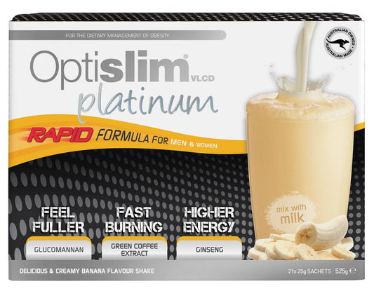 Optislim VLCD Pl. Shake Banana 25g