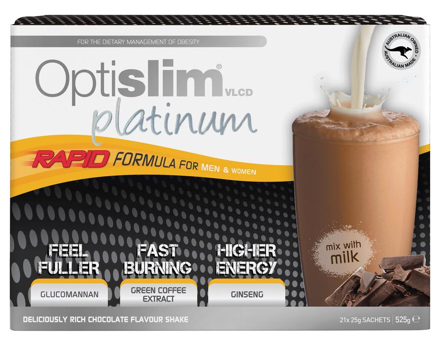 Optislim VLCD Pl. Shake Choc. 25g