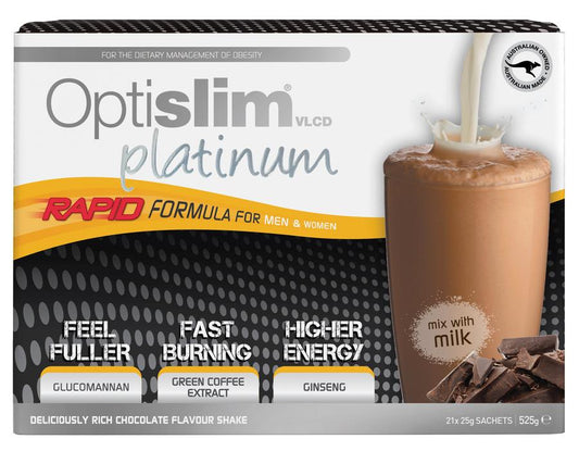 Optislim VLCD Pl. Shake Choc. 25g