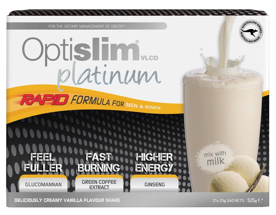 Optislim VLCD Pl. Shake Vanilla 25g