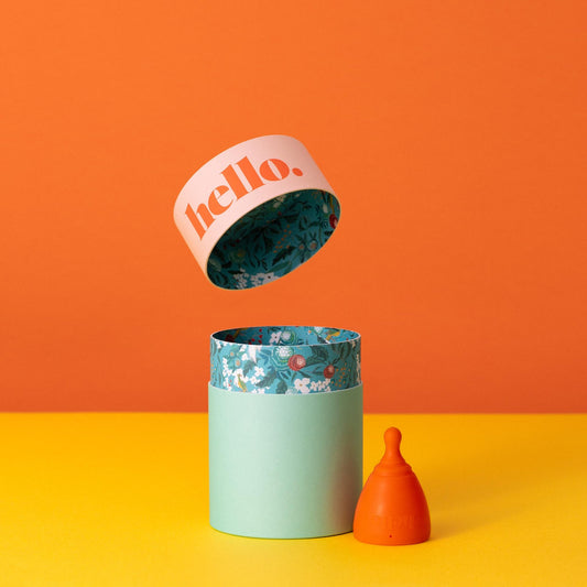 HELLO Cup Orange S/M
