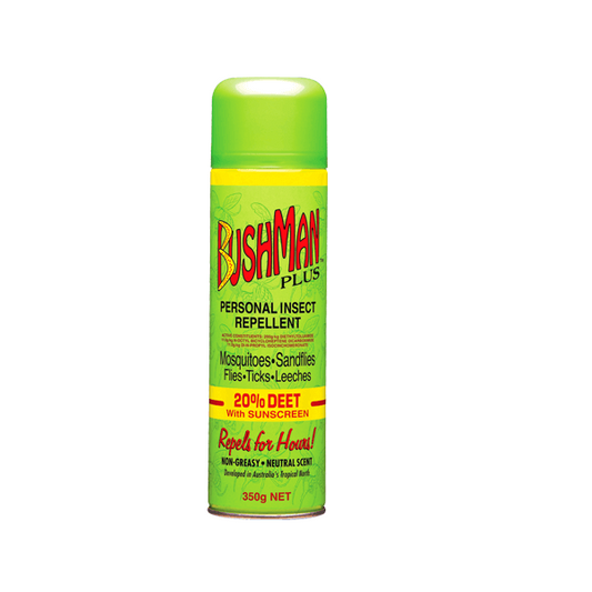 BUSHMAN Plus Aerosol +Sunscreen 20% 50g