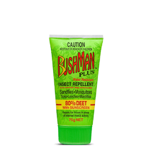 BUSHMAN Plus Dry Gel + Sunscreen 80% 75g