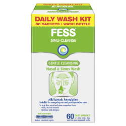 FESS Sinu-Cleanse 60 sachets plus squeeze bottle
