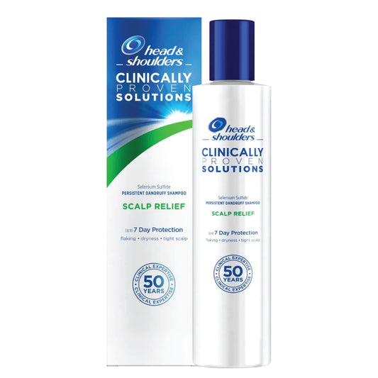 H&S Clinically Proven Solutions Scalp Relief Shampoo 130ml