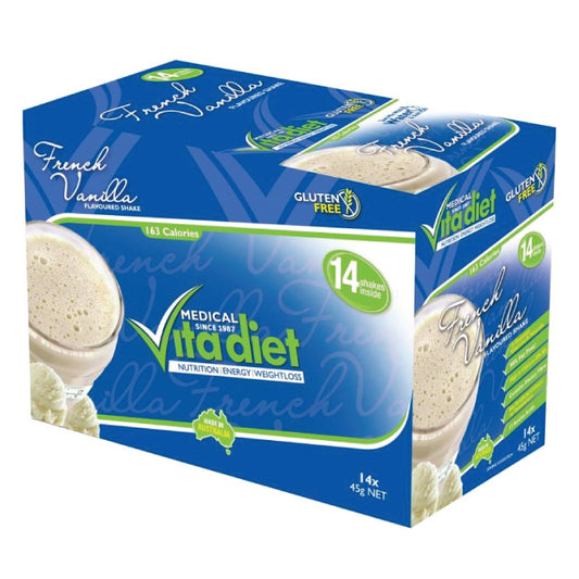 Vita Diet French Vanilla Shakes x 14