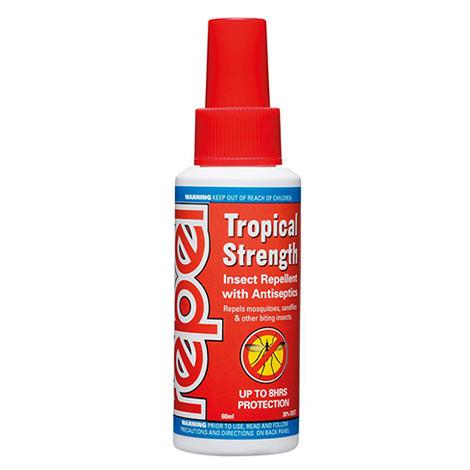 Repel Tropical Strength Pump Spray 60ml