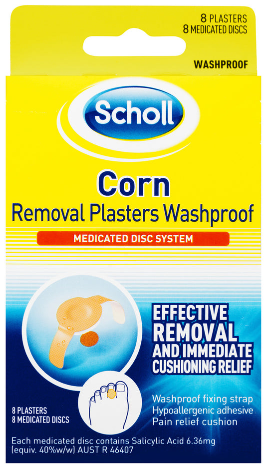 SCHOLL Corn Removal Plasters W/P