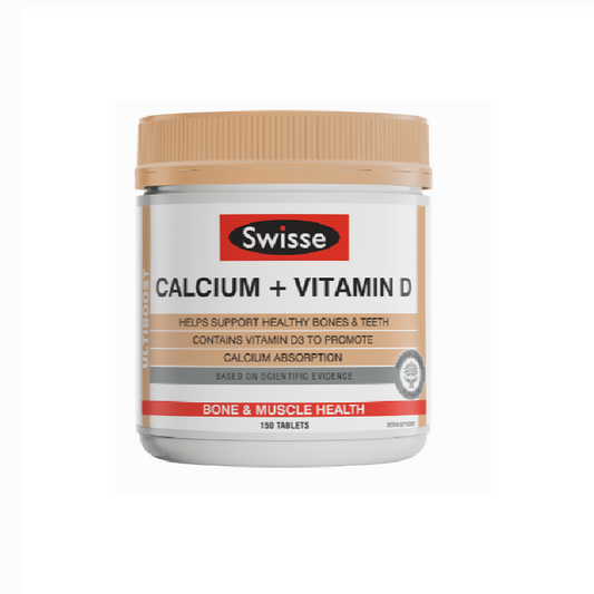 Swisse Ultraboost Calcium + VD 150 Tabs