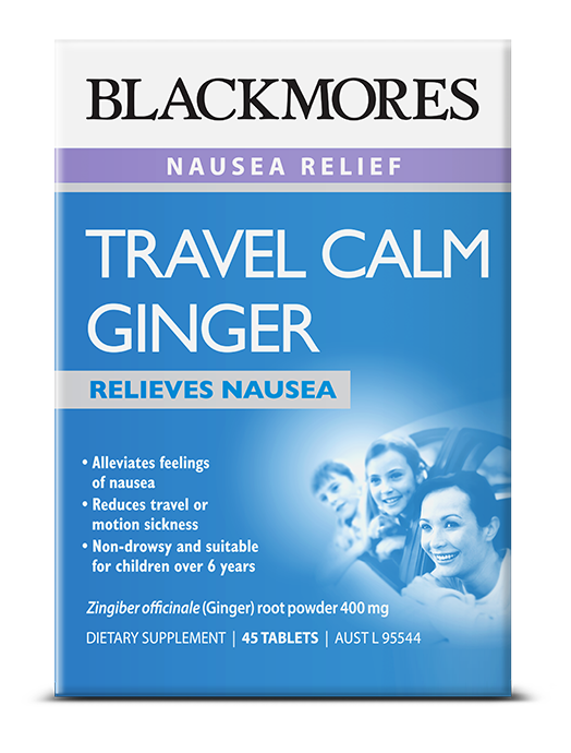 Blackmores Travel Calm Ginger 45tabs