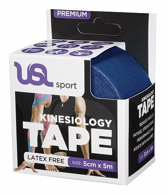 USL Sport Premium Kinesiology 5cm x 5m - Navy
