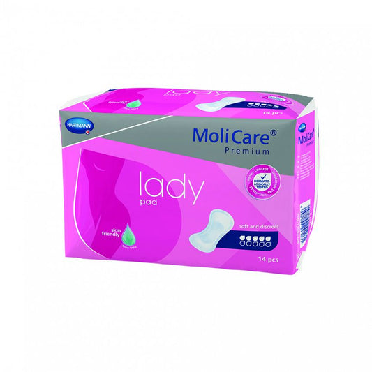 MoliCare Premium Lady Pads 5 Dropa 14pk