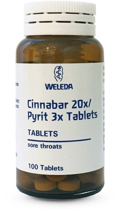 Weleda Cinnabar 20x/Pyrit 3x 100 tablets